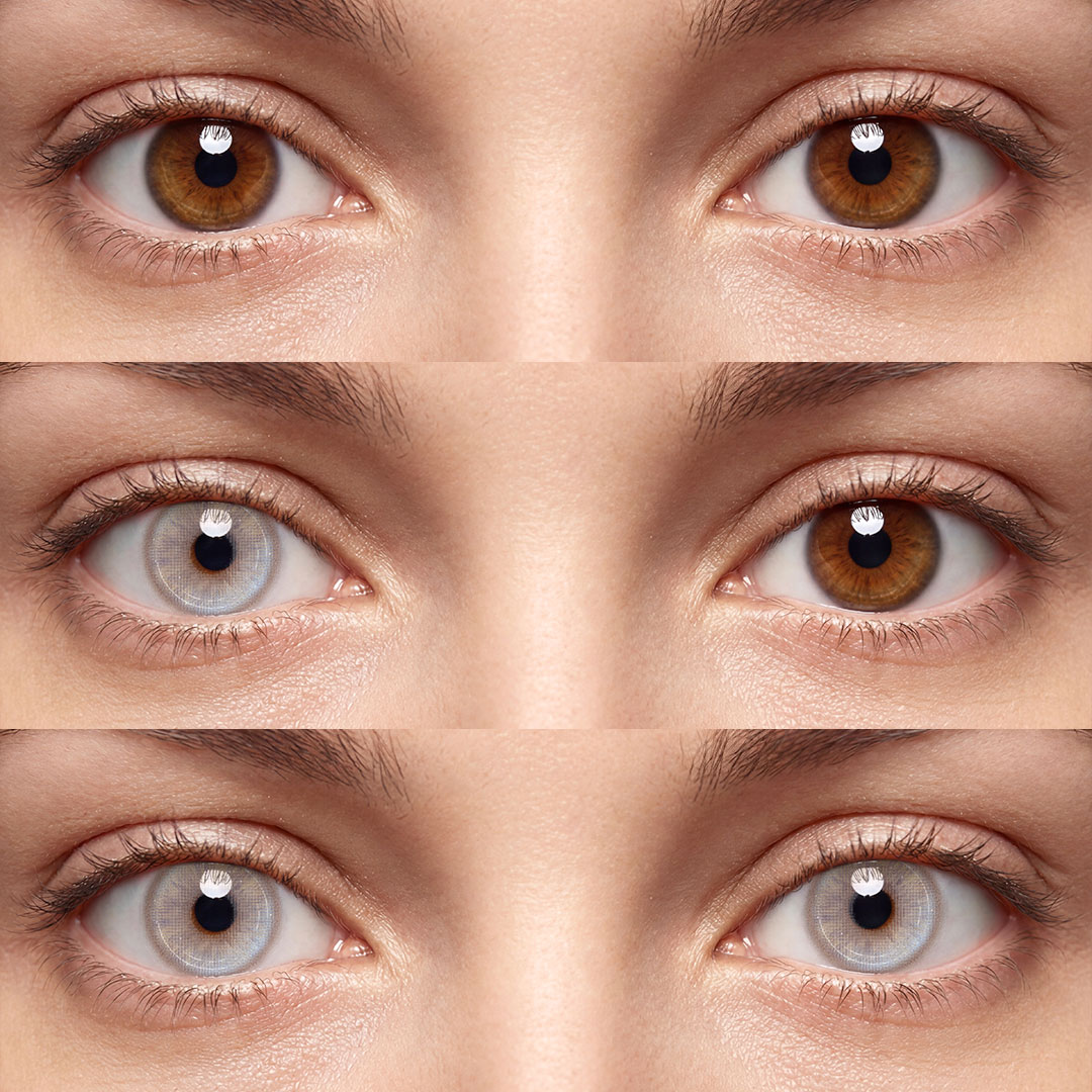 Golden Ray Brown - 1 Year, 2 lenses