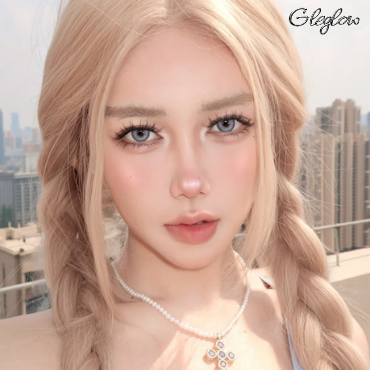 Driftwood Purple - 6-month，2 lenses Colored Contacts - Gleglow