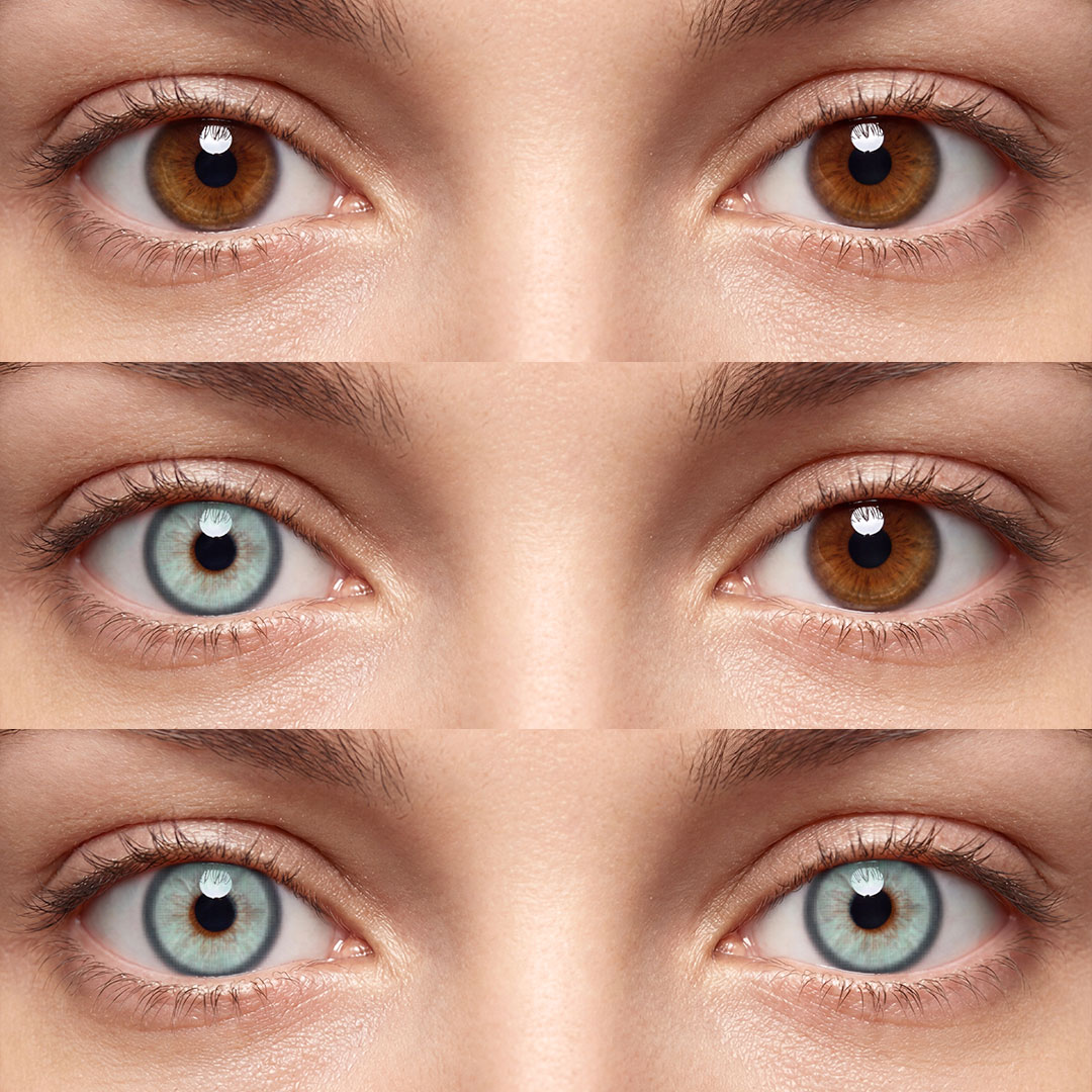 Silent Sky Blue - 1 Year, 2 lenses