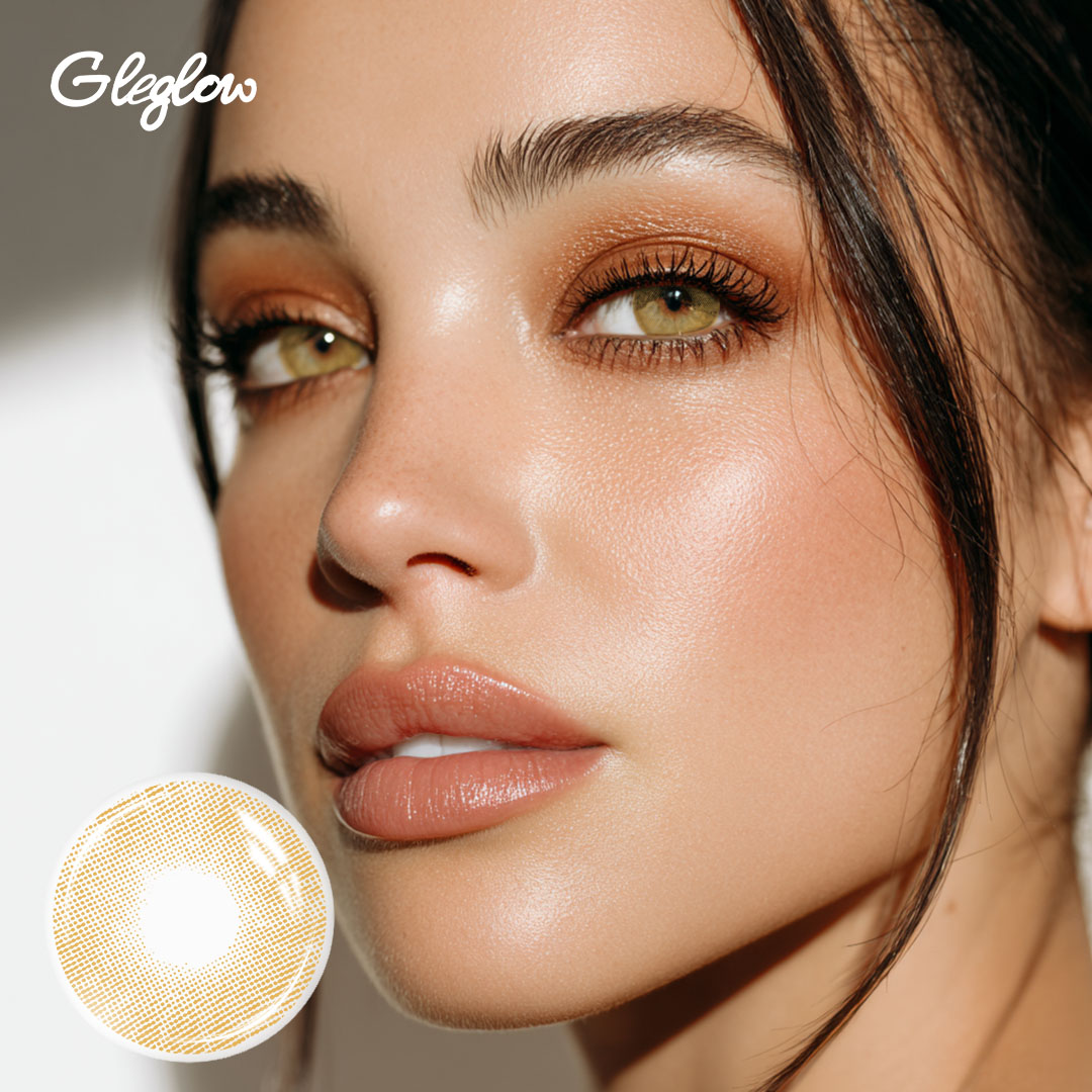 Serac Brown - 1 Year, 2 lenses Colored Contacts - Gleglow