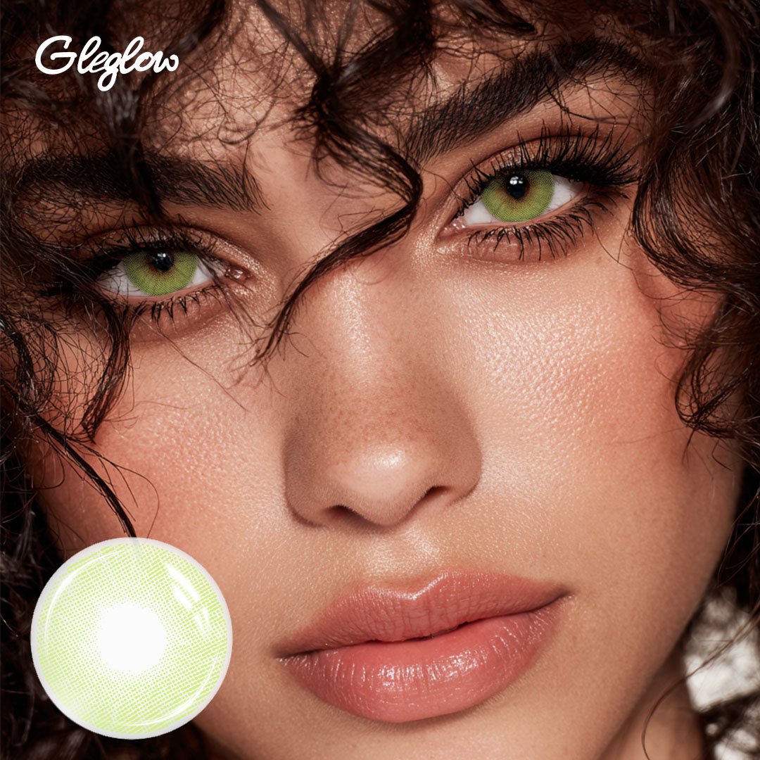 Serac Green - 1 Year, 2 lenses Colored Contacts - Gleglow