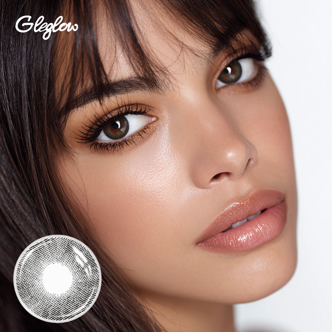 Serac Black - monthly, 2 lenses Colored Contacts - Gleglow