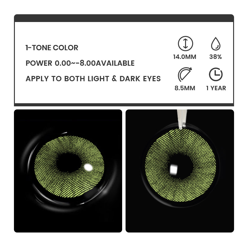 HD Green - 1 Year, 2 lenses