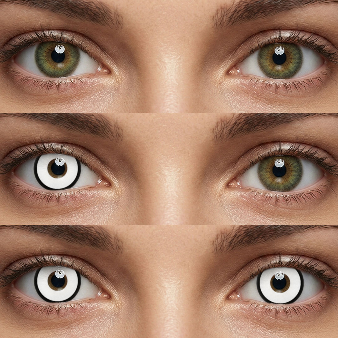 Pallor White - 1 Year, 2 lenses