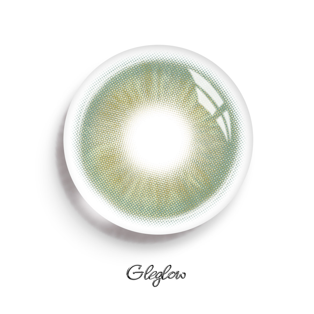 Hybrid Green - 1 Year, 2 lenses Colored Contacts - Gleglow