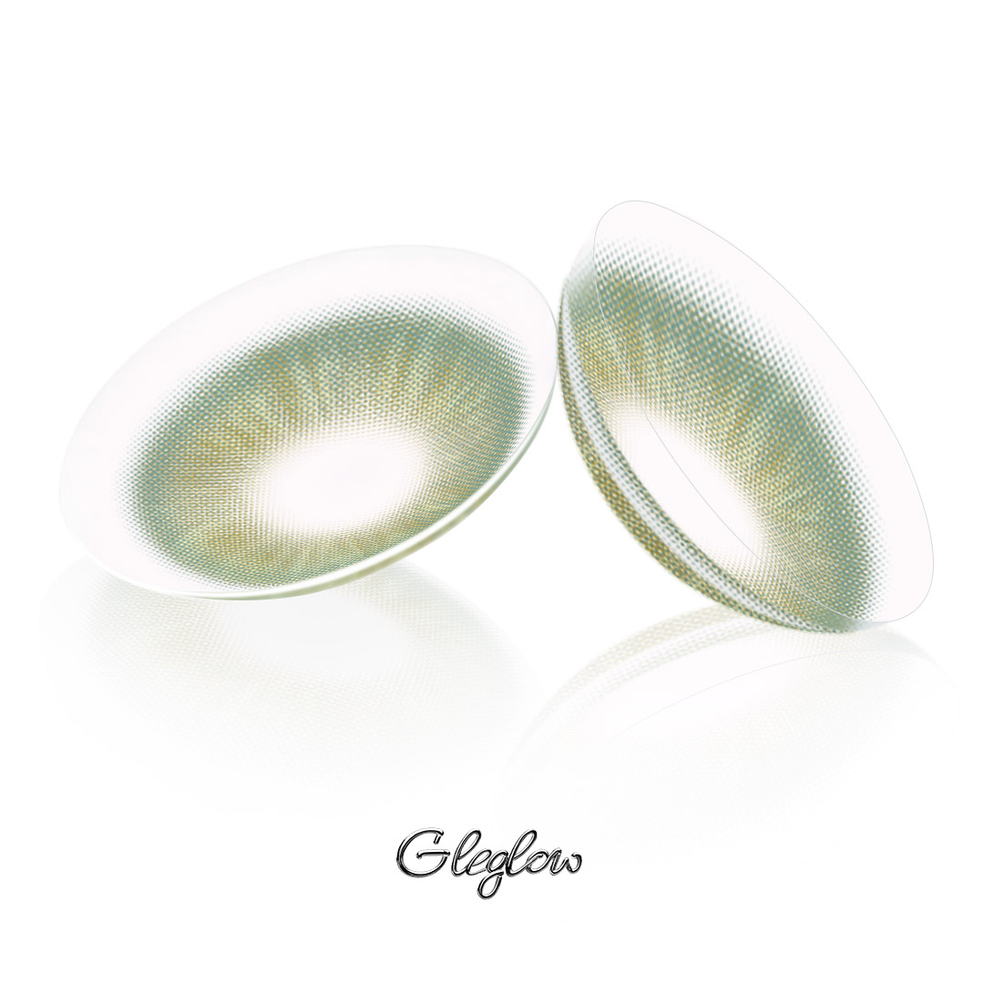 Hybrid Green - 1 Year, 2 lenses Colored Contacts - Gleglow