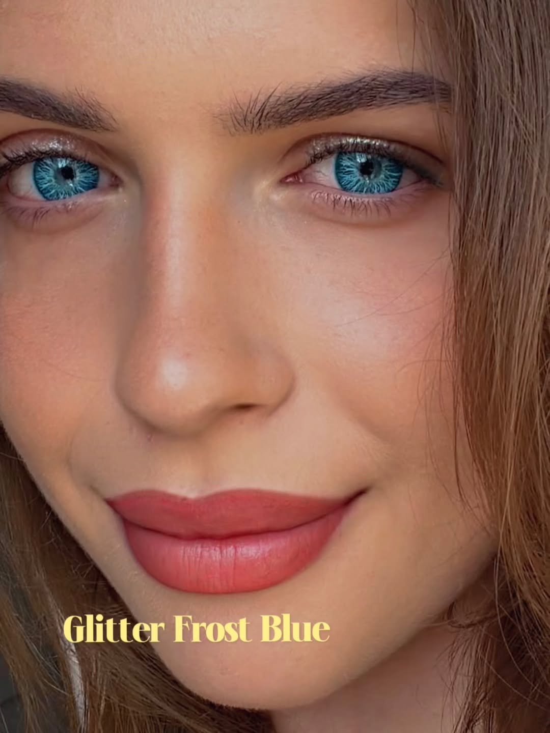 Glitter Frost Blue - 1 Year, 2 lenses