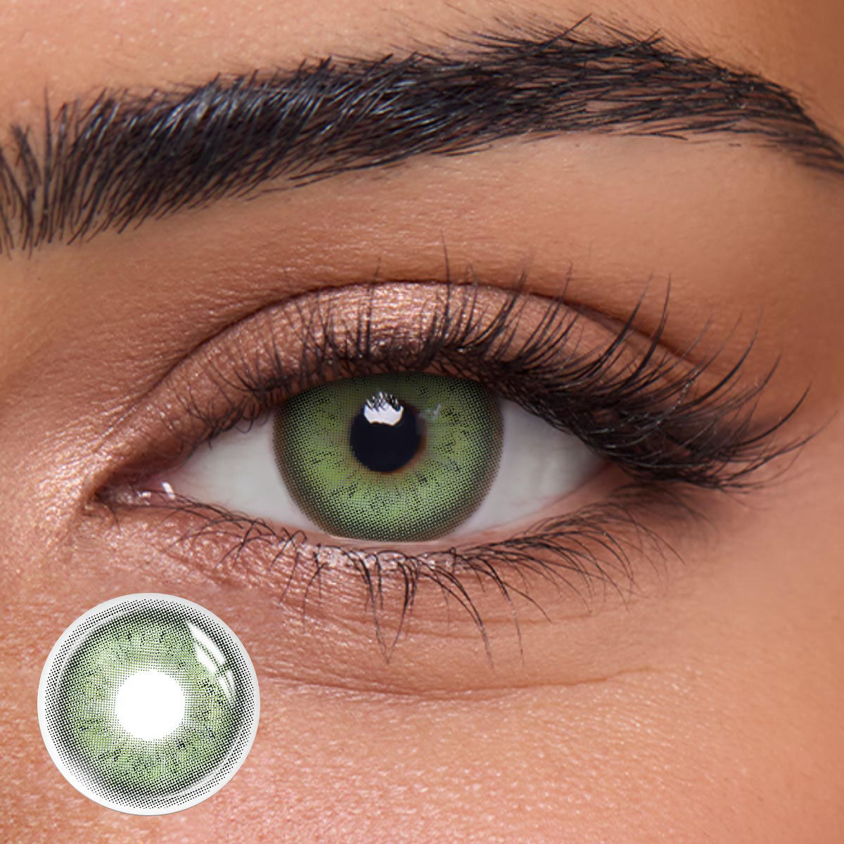 Icebound Green - 1 Year, 2 lenses