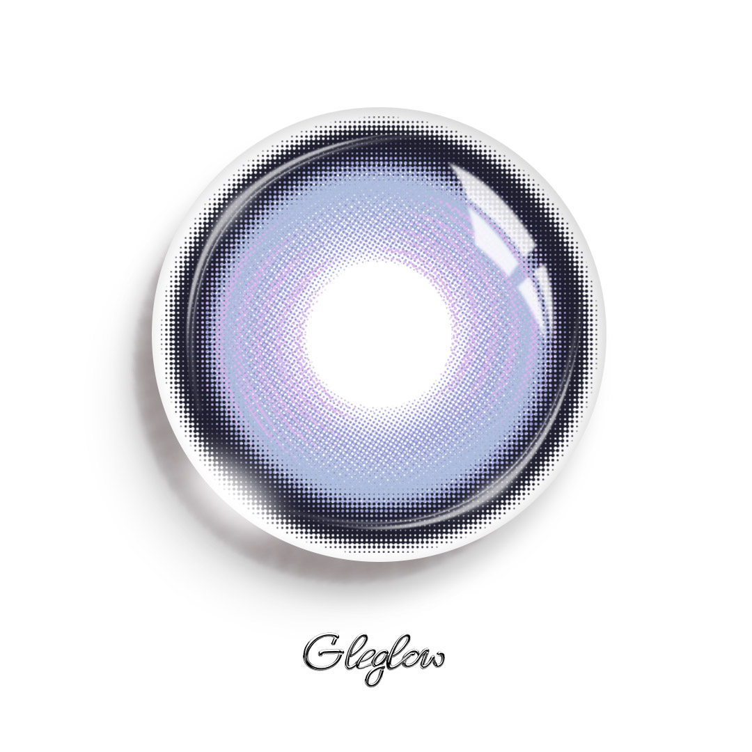 Infinite Purple - 1 Year, 2 lenses Colored Contacts - Gleglow