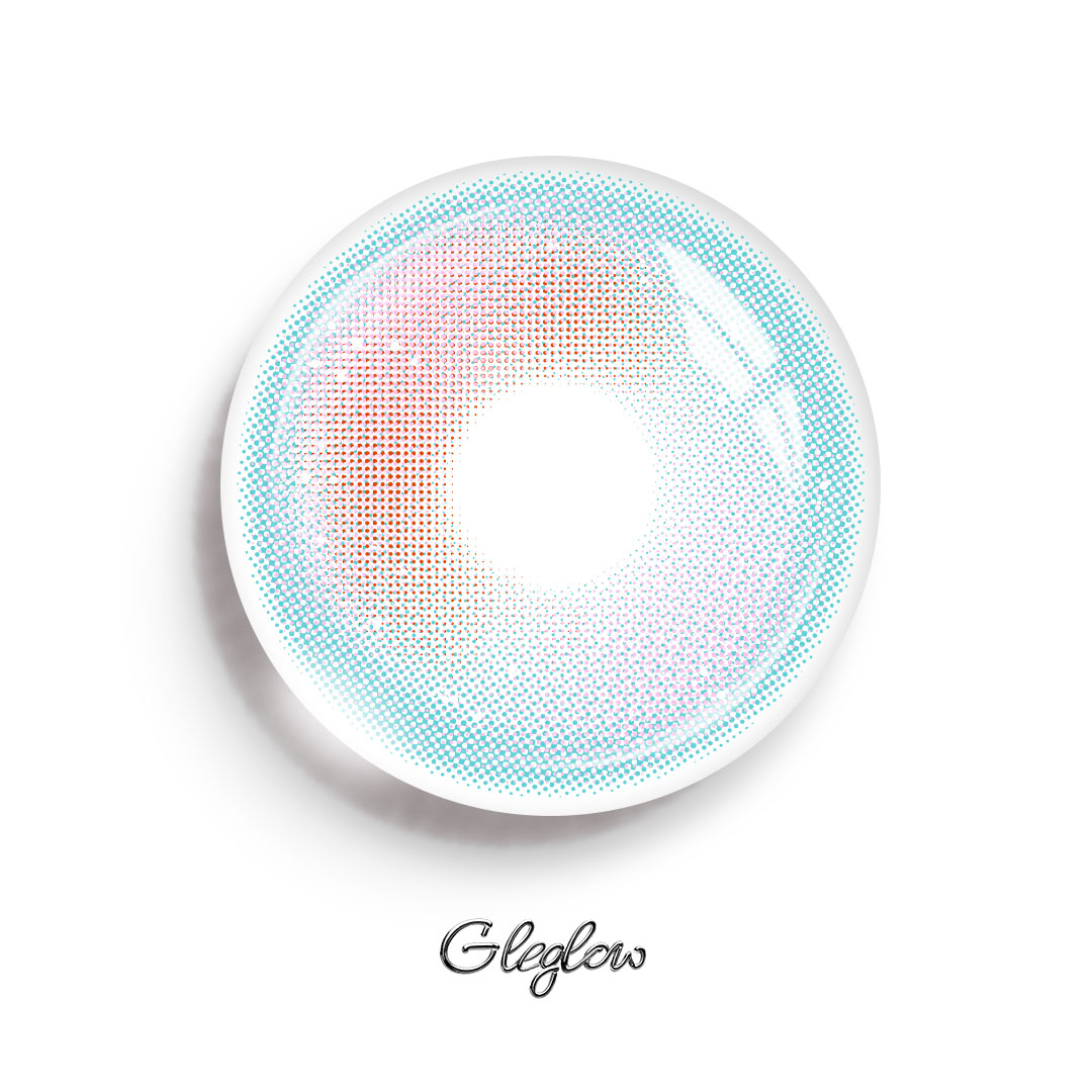 Infyne Blue-Pink - 1 Year, 2 lenses Colored Contacts - Gleglow