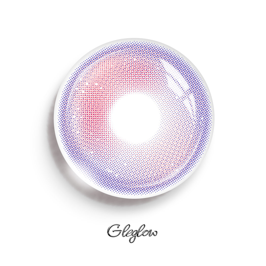 Infyne Pink - 1 Year, 2 lenses Colored Contacts - Gleglow