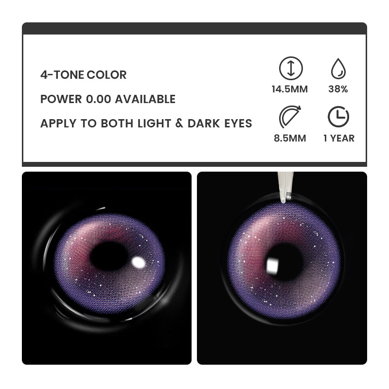 Infyne Pink - 1 Year, 2 lenses