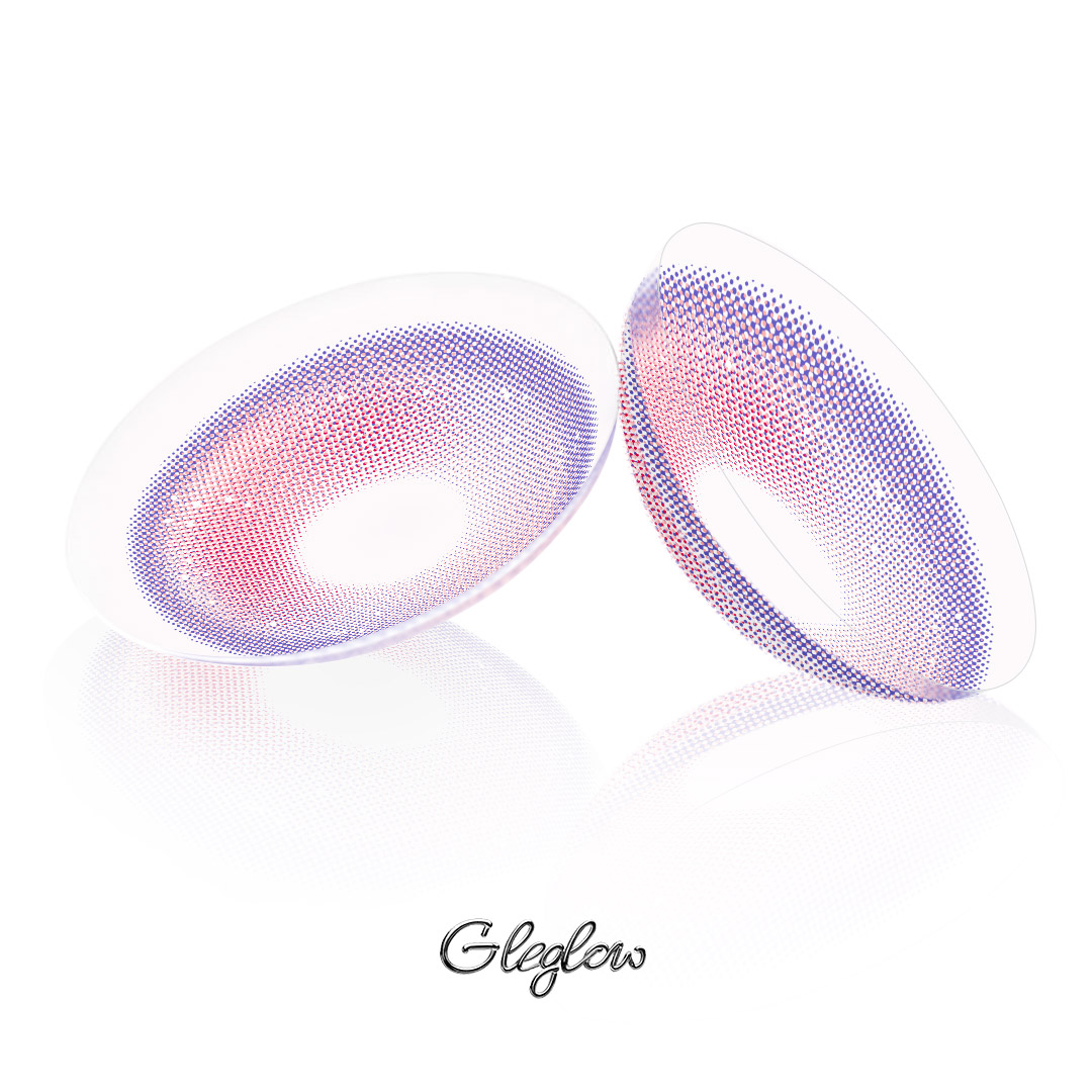Infyne Pink - 1 Year, 2 lenses Colored Contacts - Gleglow