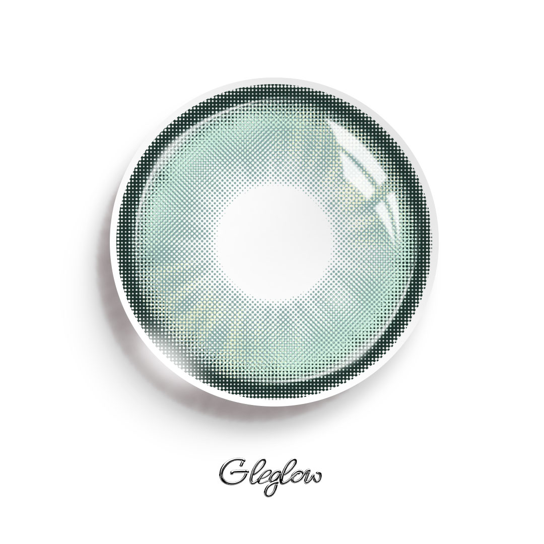 Ivy Green- 1 Year, 2 lenses Colored Contacts - Gleglow