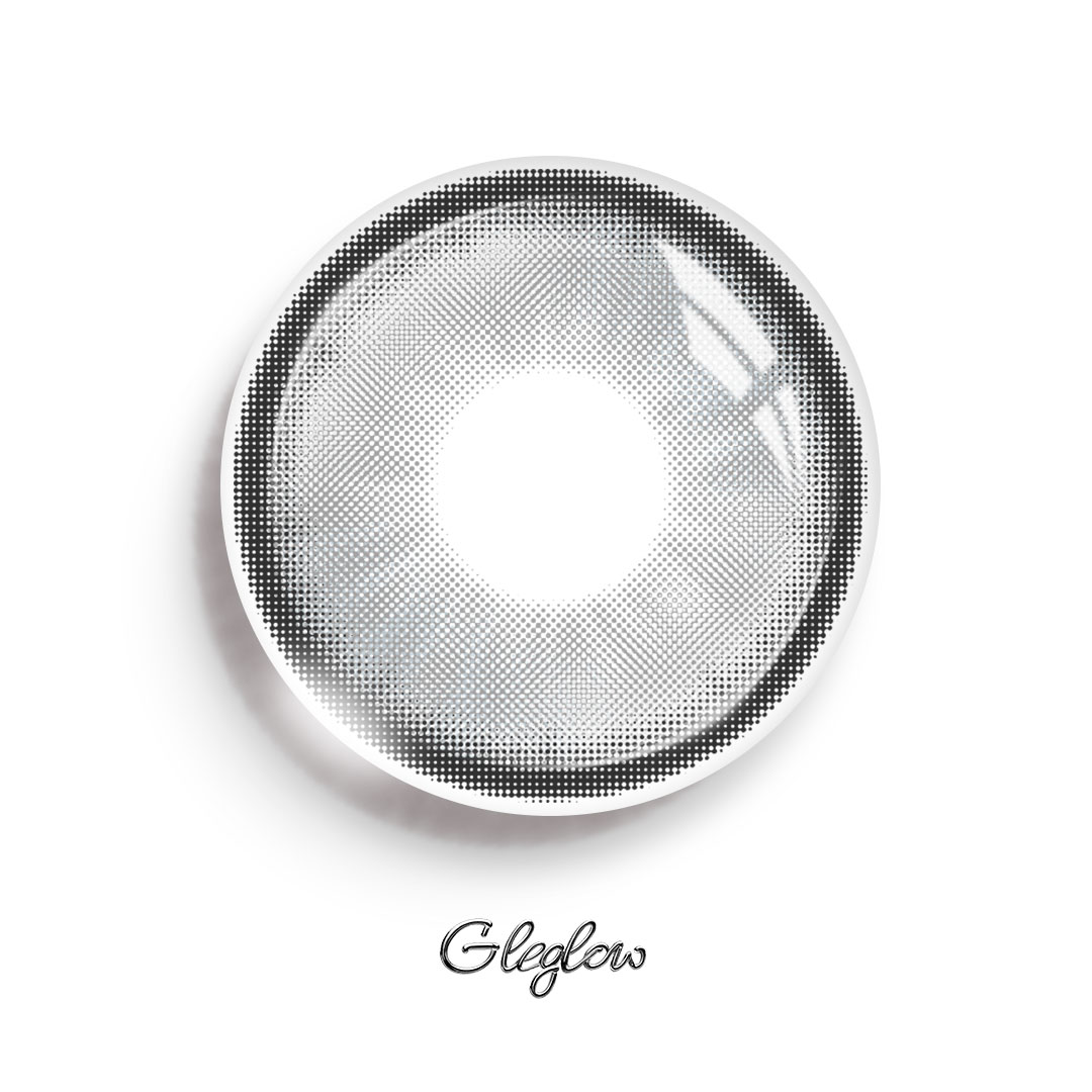 Ivy Grey - 1 Year, 2 lenses Colored Contacts - Gleglow