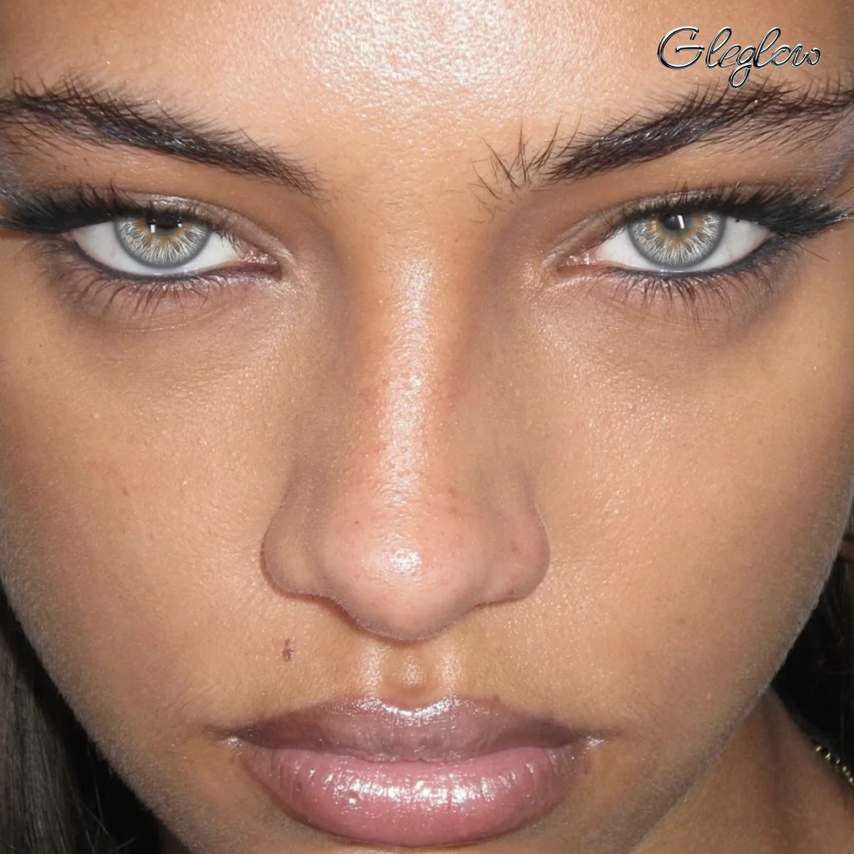 Wolf Gray - 1 Year, 2 lenses Colored Contacts - Gleglow