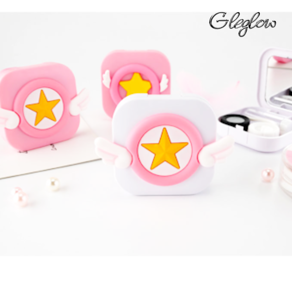 Active Clear Lens Case Colored Contacts - Gleglow