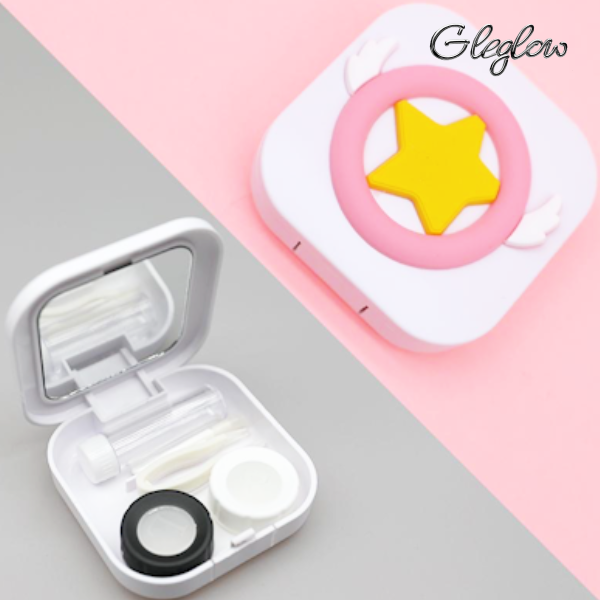Active Clear Lens Case Colored Contacts - Gleglow
