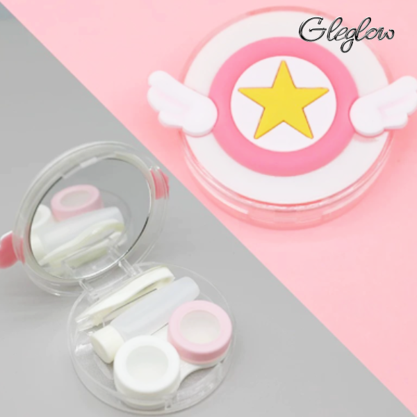 Active Clear Lens Case Colored Contacts - Gleglow