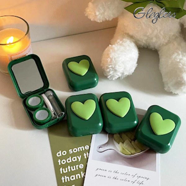 Crystal Focus Lens Case Colored Contacts - Gleglow