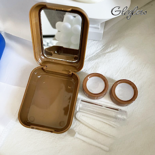 Crystal Focus Lens Case Colored Contacts - Gleglow
