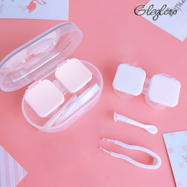 Focused Clear Lens Case