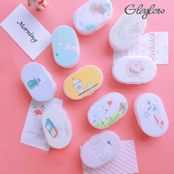 Focused Clear Lens Case