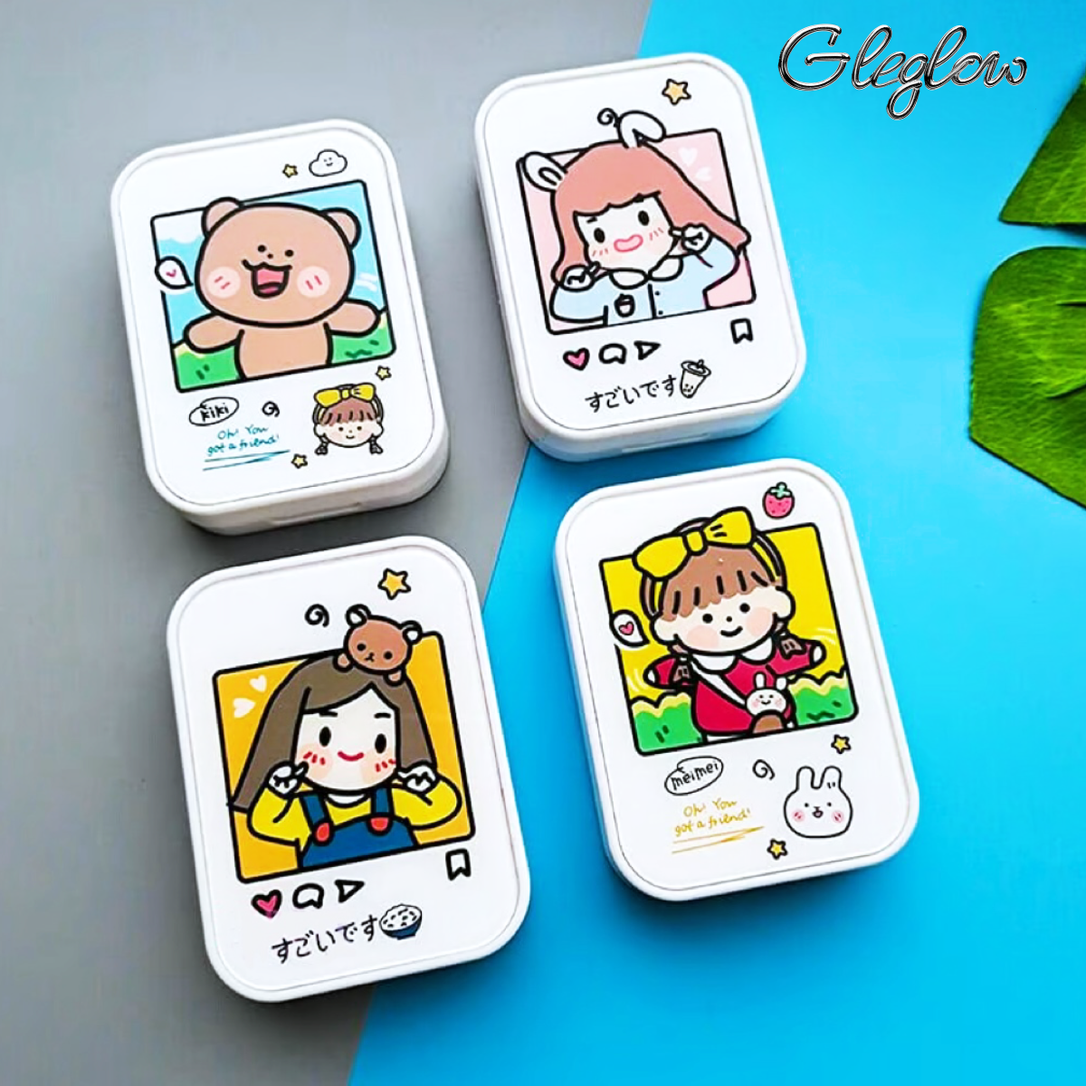 Crystal Edge Lens Case