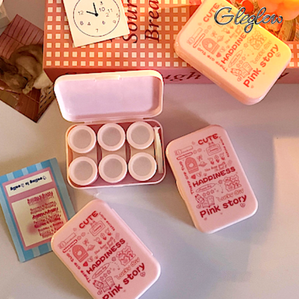 Pure Edge Focus Lens Case Colored Contacts - Gleglow