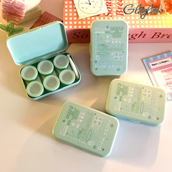 Pure Edge Focus Lens Case Colored Contacts - Gleglow