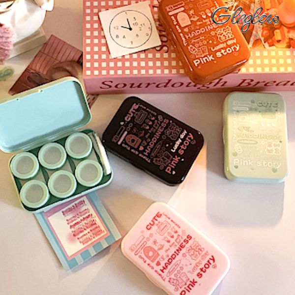 Pure Edge Focus Lens Case Colored Contacts - Gleglow