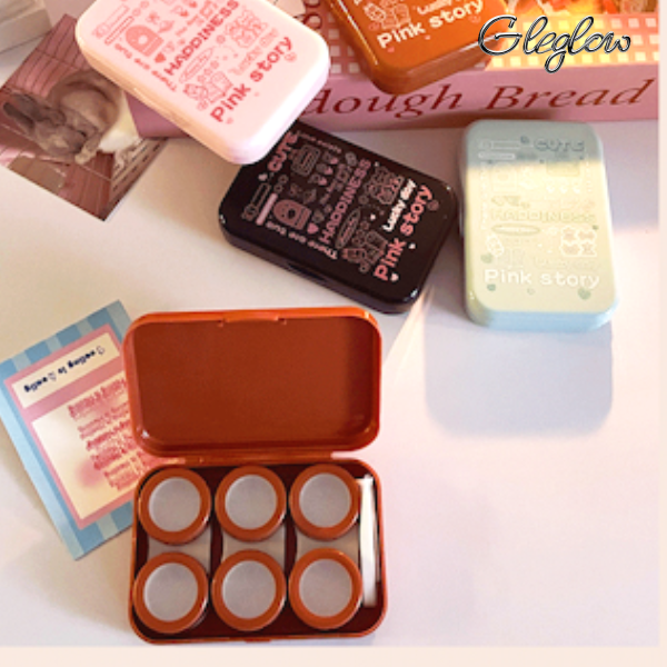 Pure Edge Focus Lens Case Colored Contacts - Gleglow