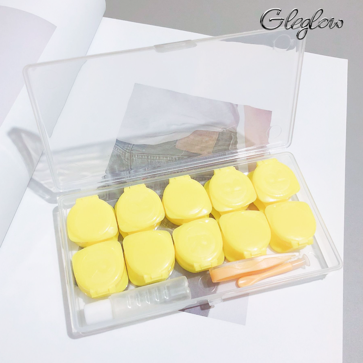 Air Lens Case Colored Contacts - Gleglow