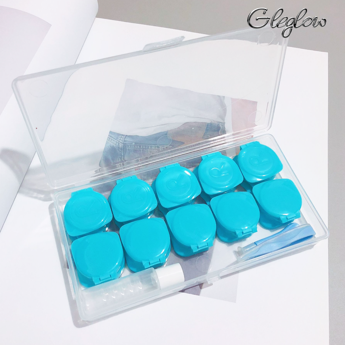 Air Lens Case Colored Contacts - Gleglow