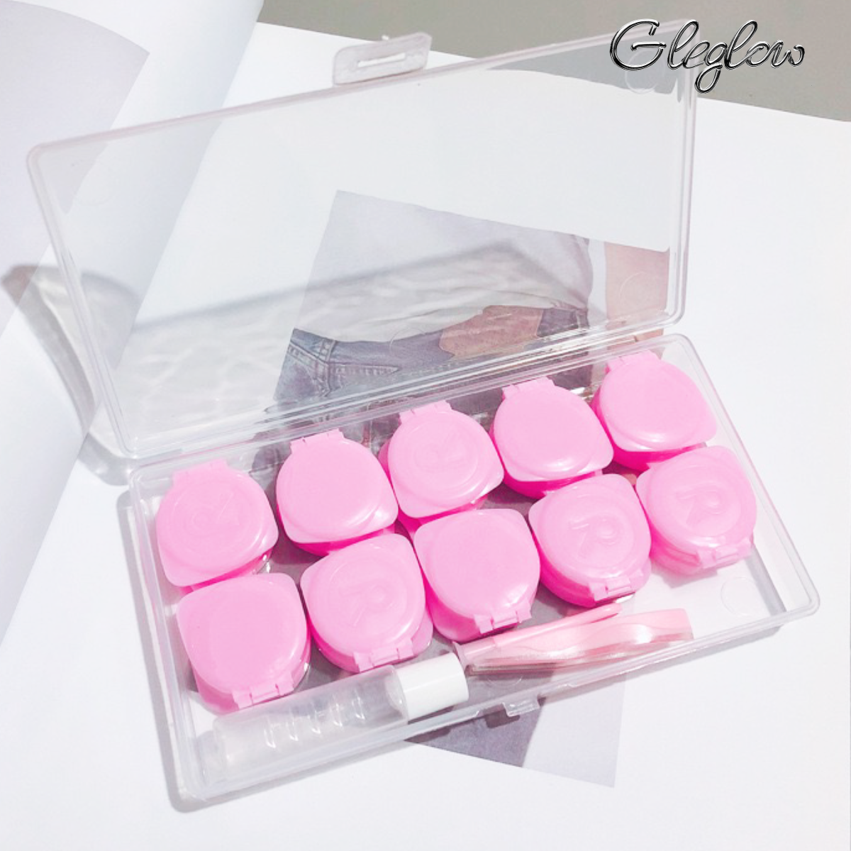 Air Lens Case Colored Contacts - Gleglow