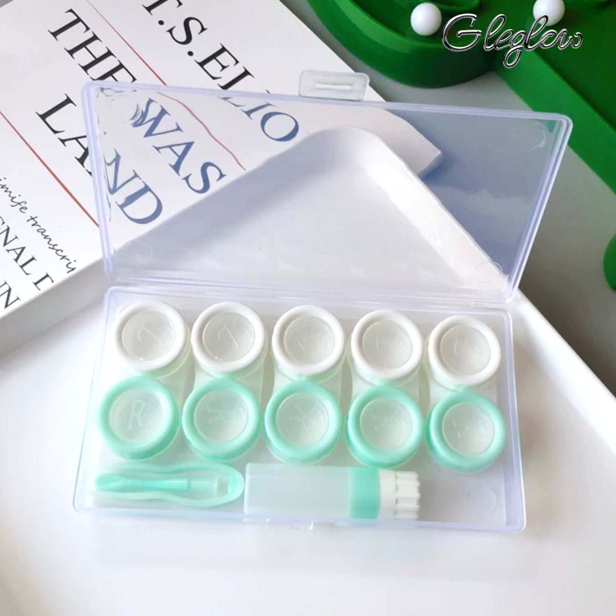 Solid Lens Case Colored Contacts - Gleglow