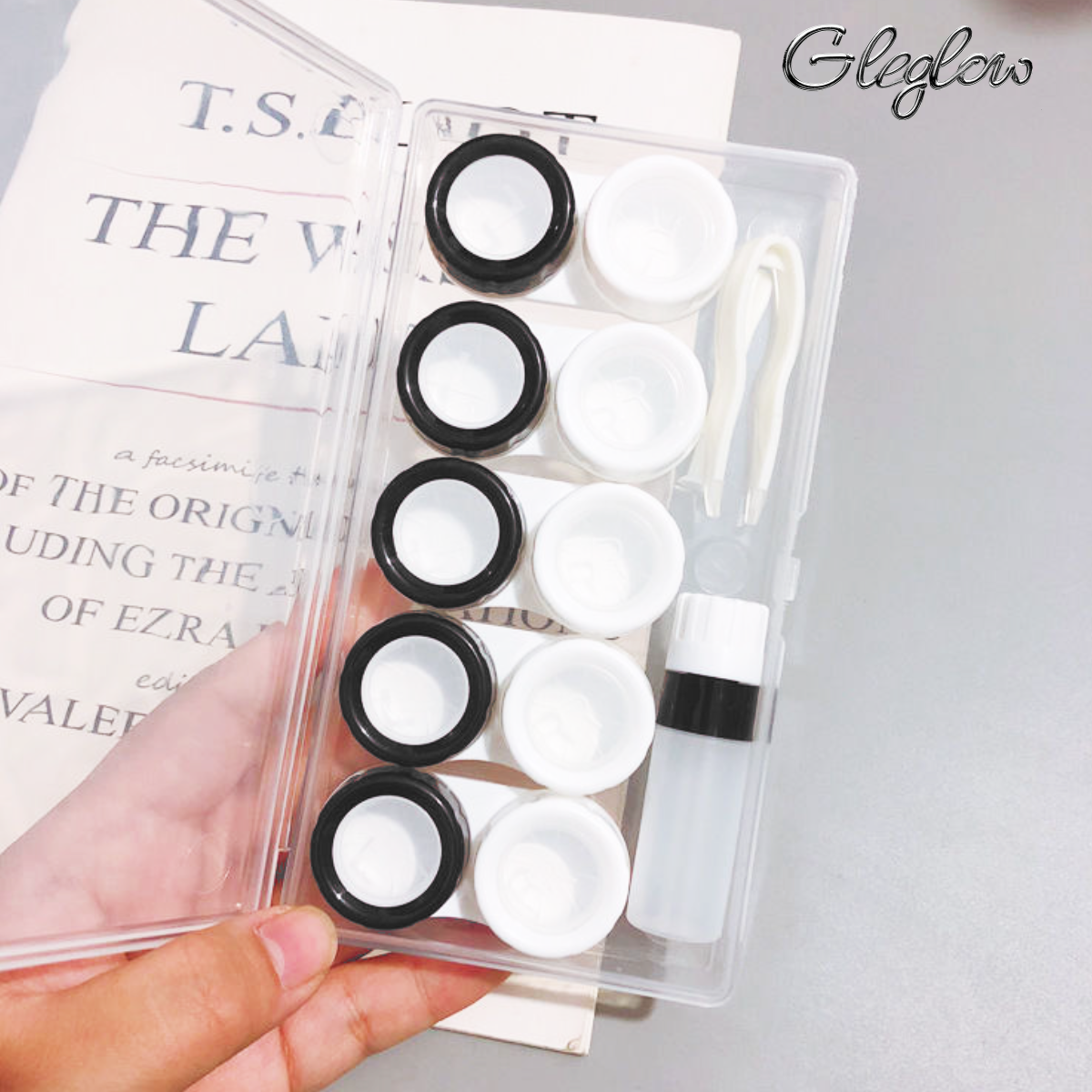 Solid Lens Case Colored Contacts - Gleglow