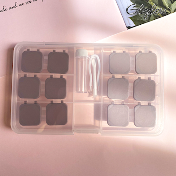 Ultra View Lens Case Colored Contacts - Gleglow