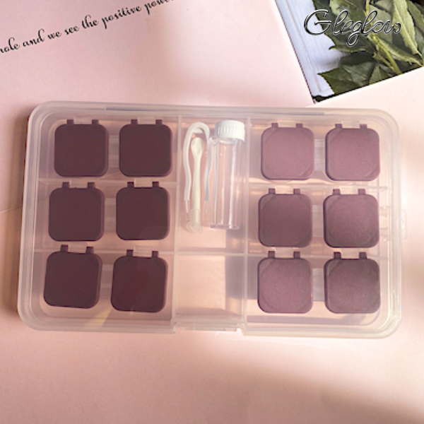 Ultra View Lens Case Colored Contacts - Gleglow