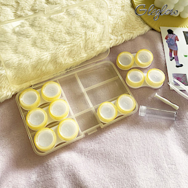 Crystal Flex Lens Case Colored Contacts - Gleglow