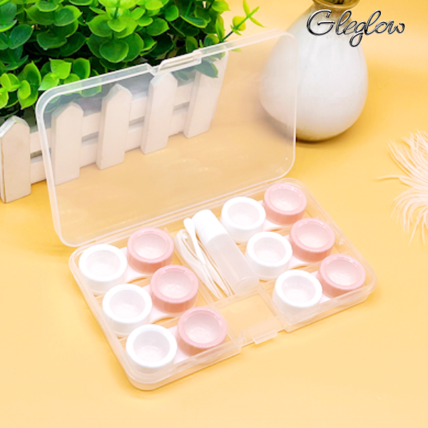 Clear Field Lens Case Colored Contacts - Gleglow