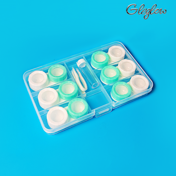 Vision Optima Lens Case Colored Contacts - Gleglow
