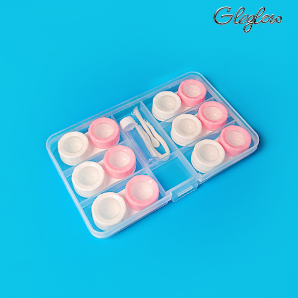 Vision Optima Lens Case Colored Contacts - Gleglow