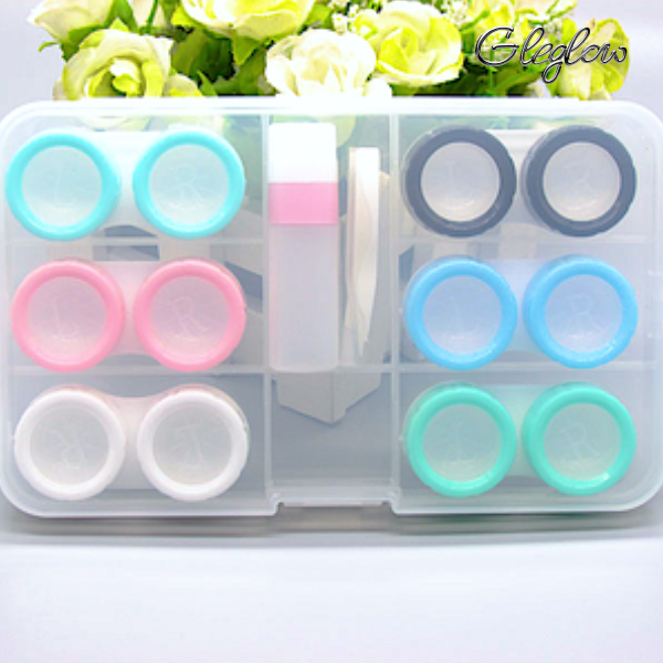 Focus Beam Lens Case Colored Contacts - Gleglow