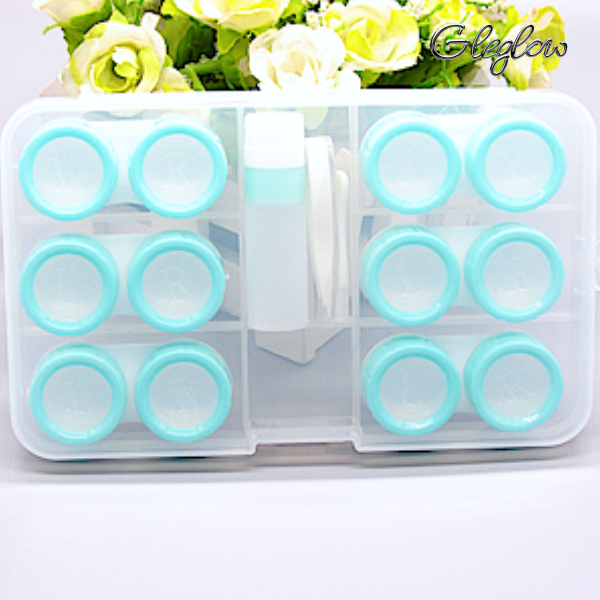 Focus Beam Lens Case Colored Contacts - Gleglow