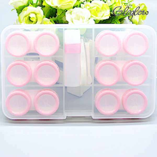 Focus Beam Lens Case Colored Contacts - Gleglow