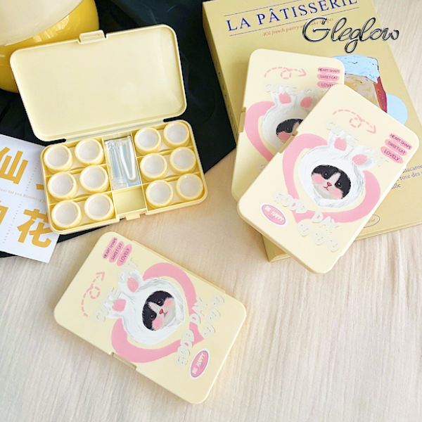 Vision Wave Lens Case Colored Contacts - Gleglow