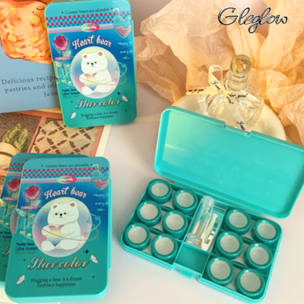 Vision Elite Lens Case Colored Contacts - Gleglow