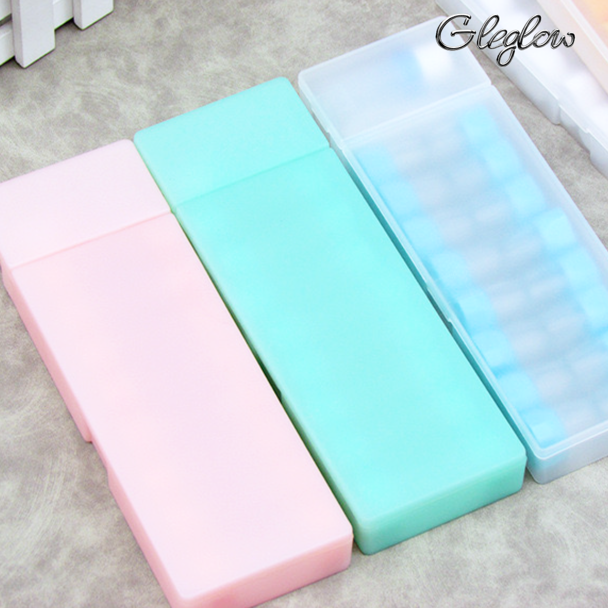 Sharp Sight Lens Case Colored Contacts - Gleglow