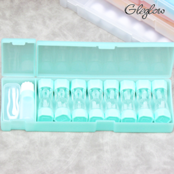 Tiny Lens Case Colored Contacts - Gleglow